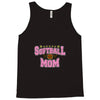 softball mom glitter Tank Top