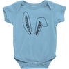 bunny ears Baby Onesie