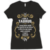 i am a taurus Ladies Fitted T-Shirt