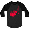 joint smoking brain 3/4 Sleeve Shirt