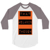 wear that melanin though 3/4 Sleeve Shirt