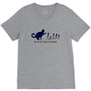 my cat ate your stick family V-Neck Tee