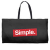 simple red Weekender Totes