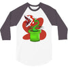 piranha plant 3/4 Sleeve Shirt