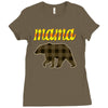 mama bear Ladies Fitted T-Shirt