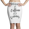 motivated by caffeine and canines Pencil Skirts