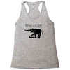 elephants never forget and they never forgive t shirt funny mens tee n Racerback Tank