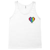 Love Is Love Lgbt Rainbow Heart Tank Top