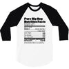 clebrity hip hop nutrition 3/4 Sleeve Shirt