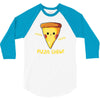 pizza chew! 3/4 Sleeve Shirt