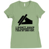 i have my own font Ladies Fitted T-Shirt