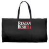 reagan bush '84 80's retro political party Weekender Totes