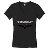 fear bats Women's V-Neck T-Shirt