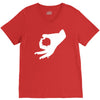 finger symbol V-Neck Tee