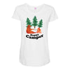 Happy Camper Maternity Scoop Neck T-shirt