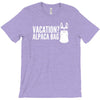 vacation alpaca bag animal humor funny T-Shirt