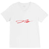 jake paul signature red V-Neck Tee
