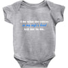 i do what the voices in my wifes head Baby Bodysuit