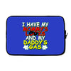 mommy's looks daddy's gas Laptop sleeve