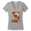 clash of clowns Women's V-Neck T-Shirt