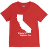 Whale's Vagina CA V-Neck Tee