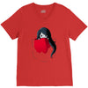 marceline pocket V-Neck Tee