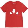 Chicken and Little Chick V-Neck Tee