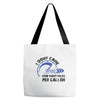 I Don't Care How Many Miles Per Gallon Tote Bags