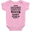 Perfect Freakin Nanny, Baby Onesie