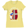 denmark national team youth 2018 fifa world cup Ladies Fitted T-Shirt