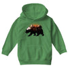 Bear Adventure With Rose Youth Hoodie