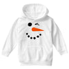 snowman face Youth Hoodie