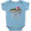 don't step on the grass Baby Bodysuit