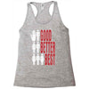 rude good better best, ideal birthday gift or present Racerback Tank