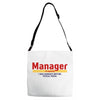 Manager Of Myselfy i Was Nobody Before Social Media Adjustable Strap Totes