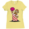 zombified big boy Ladies Fitted T-Shirt