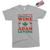 all i want for christmas is wine and adam levine Exclusive T-shirt