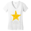 cribbage star Women's V-Neck T-Shirt