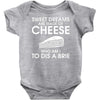 sweet dreams are made of cheese Baby Bodysuit