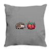 pins and needles Throw Pillow