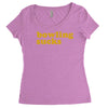 bowling sucks Women's Triblend Scoop T-shirt