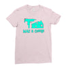 mac and cheese Ladies Fitted T-Shirt