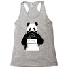 panda police Racerback Tank