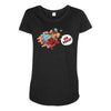 oh yeah Maternity Scoop Neck T-shirt