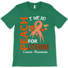 I Wear Peach For Uterine Cancer Awareness T-Shirt