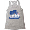 primordial snow Racerback Tank