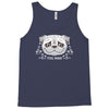 pug mom sugar skull Tank Top