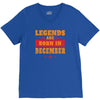 Legends Are Born In December V-Neck Tee