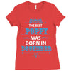 The Best Poppy Was Born In December Ladies Fitted T-Shirt