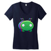 Mooncake Colorful Women's V-Neck T-Shirt